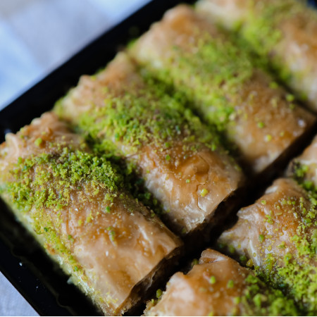 Турецкая пахлава с фисташками